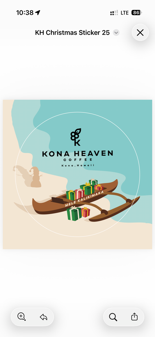 Coffee and Christmas in Kona